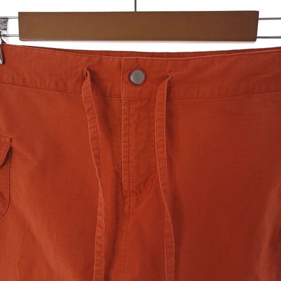 Athleta Cargo Skort Solid Orange Womens Size 8 35316 - Picture 4 of 10